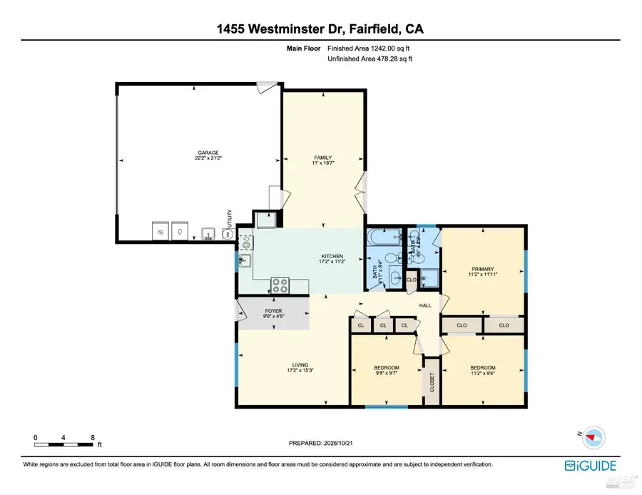 1455 Westminster Drive, Fairfield, CA 94533 - #3