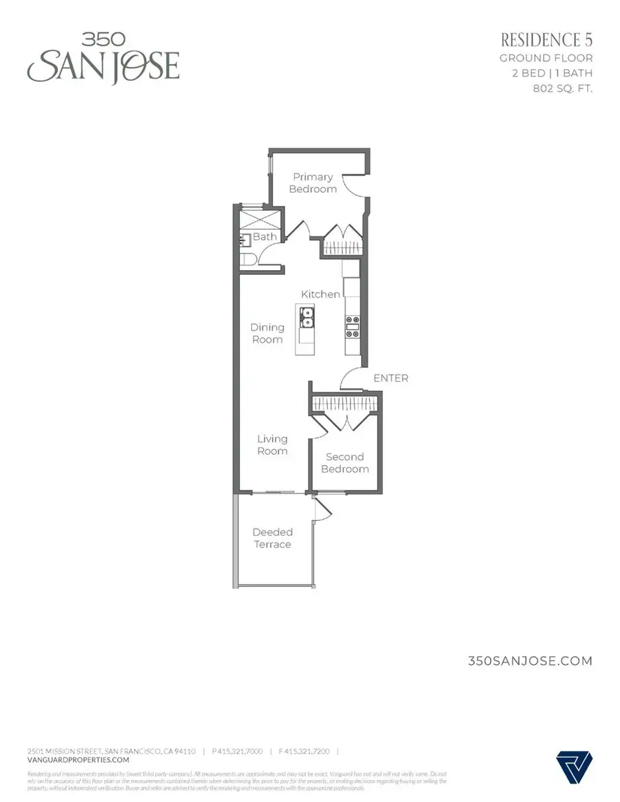 350 San Jose Avenue #5, San Francisco, CA 94110 - Image #2