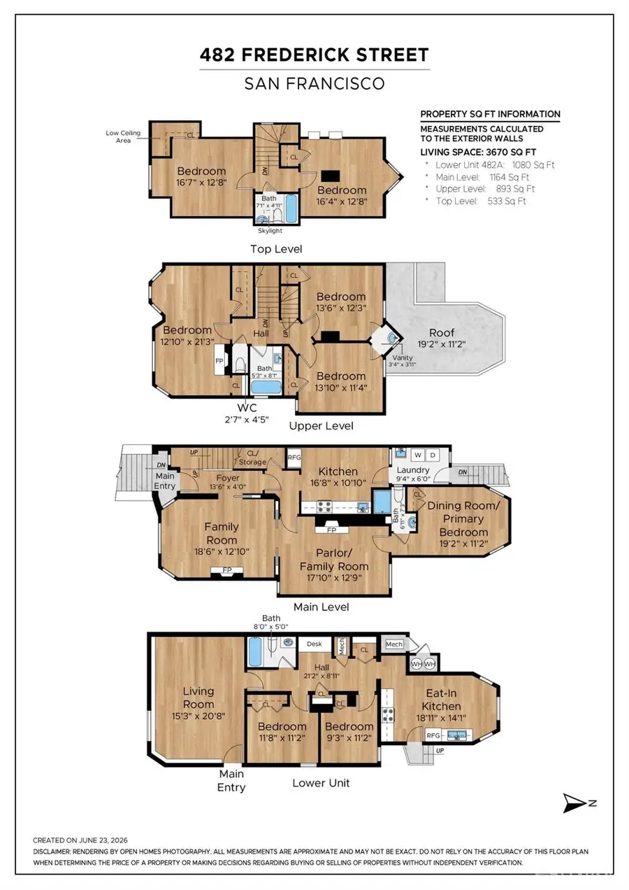 482 Frederick Street, San Francisco, CA 94117 - #3
