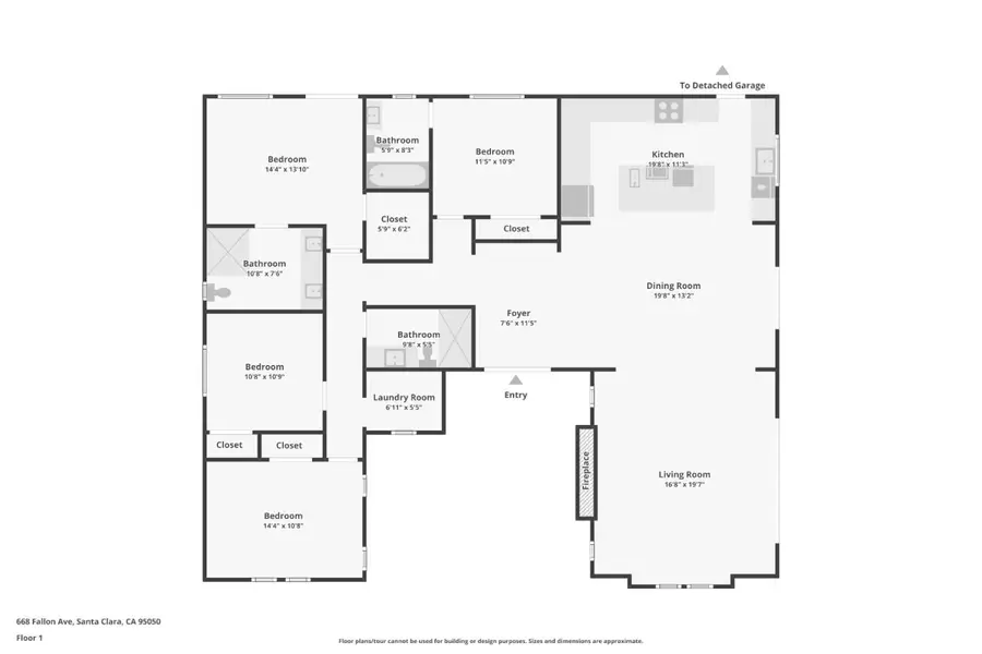 668 Fallon Avenue, Santa Clara, CA 95050 - #2