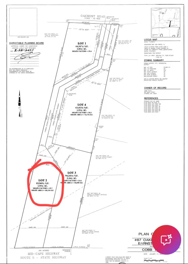 93 Oakmont Drive #Lot 2, Cummaquid, MA 02675
