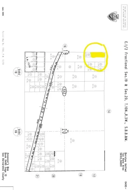 0 Sante Fe Ave Road, Hinkley, CA 92347