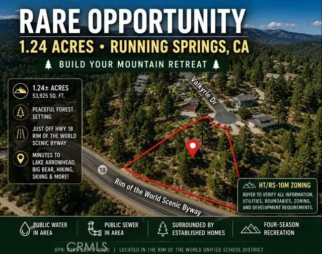 0 Valkyrie, Running Springs, CA 92382 - #1