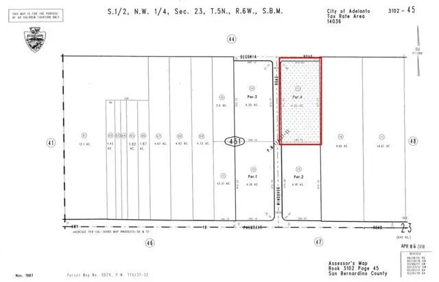0 Begonia, Adelanto, CA 92301 - #1