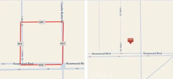 0 Castle Butee Rd and Rosewood Blvd, California City, CA 93505