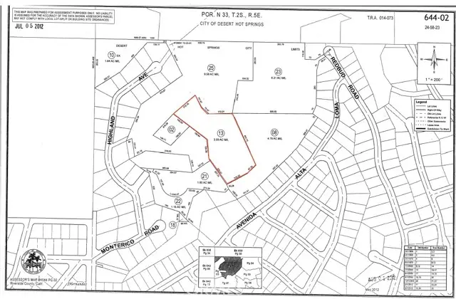 0 Skyline Dr., Whitewater, CA 92282 - #1