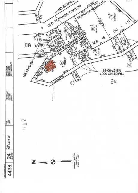0 0 Azimuth Ln/Old Topanga Canyon Rd, Topanga, CA 90290