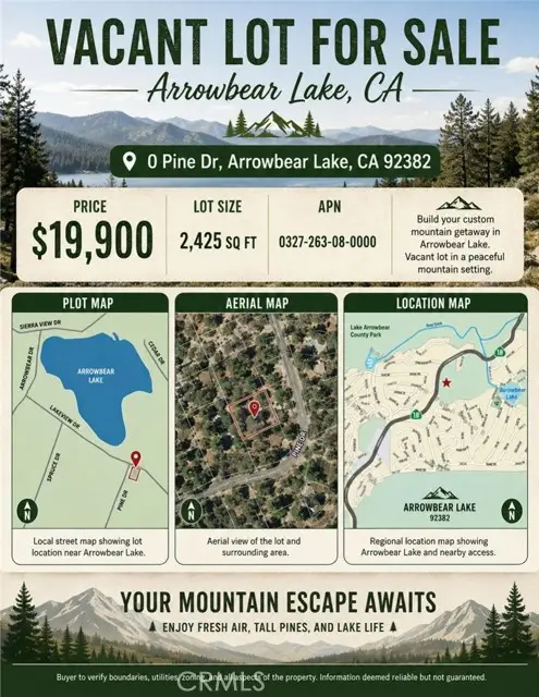 0 Pine, Running Springs, CA 92382