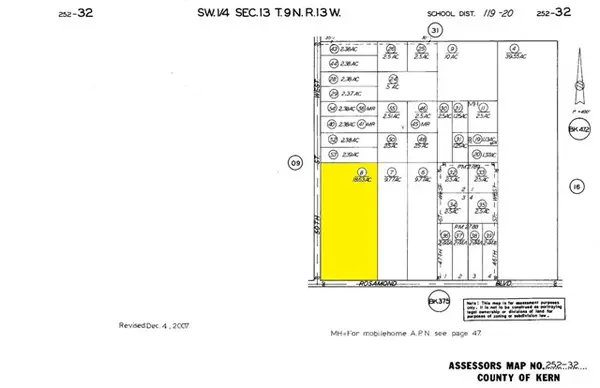 50 On Rosamond Boulevard, Rosamond, CA 93560