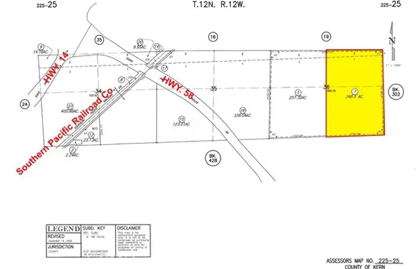 248 Rosewood Blvd. & 58 Freeway, Mojave, CA 93501
