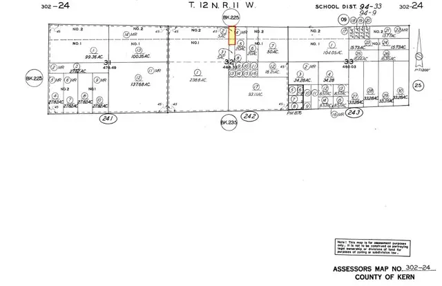 36 Street North of Rosewood Blvd East Hwy. 58, California City, CA 93505 - #1
