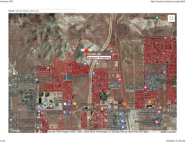 0 Frontage Road, Rosamond, CA 93560 - #2