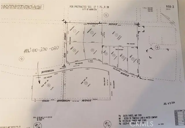 0 JEFFERSON Avenue, Murrieta, CA 92562 - #3