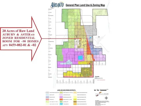 0 Auburn & Aster 20-ac (s/e corner), Adelanto, CA 92301