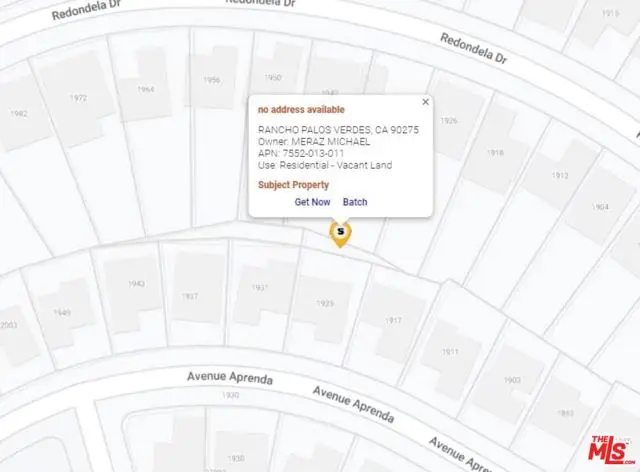 0 Redondela Dr, Rancho Palos Verdes, CA 90275 - Image #1