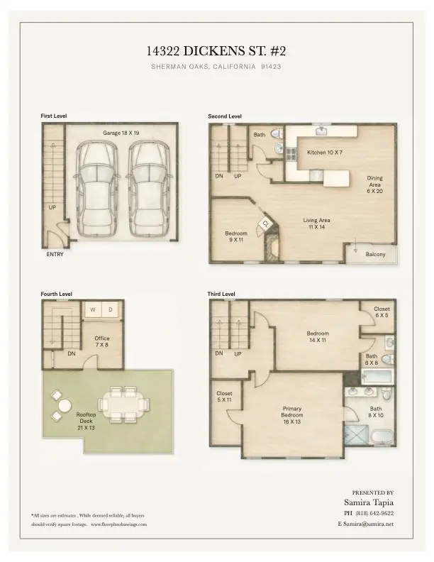 14322 Dickens Street #2, Sherman Oaks, CA 91423 - #2