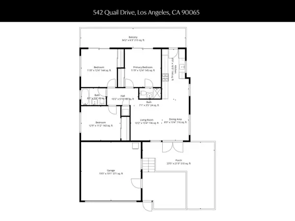 542 Quail Drive, Los Angeles, CA 90065