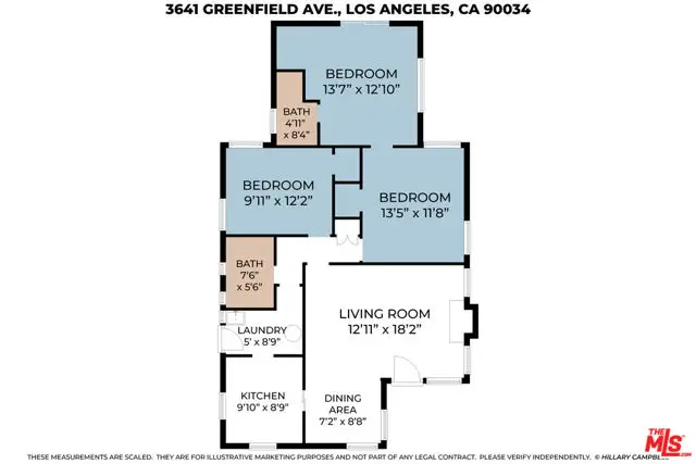 3641 Greenfield Avenue, Los Angeles, CA 90034 - #2
