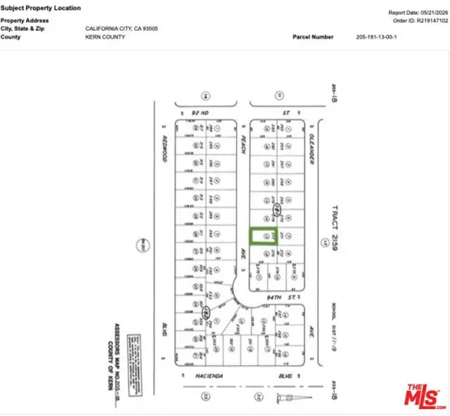 0 Peach Avenue, California City, CA 93505 - #1