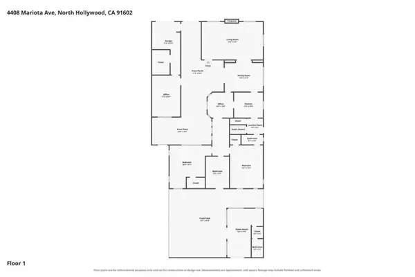 4408 Mariota Avenue, Toluca Lake (los Angeles), CA 91602