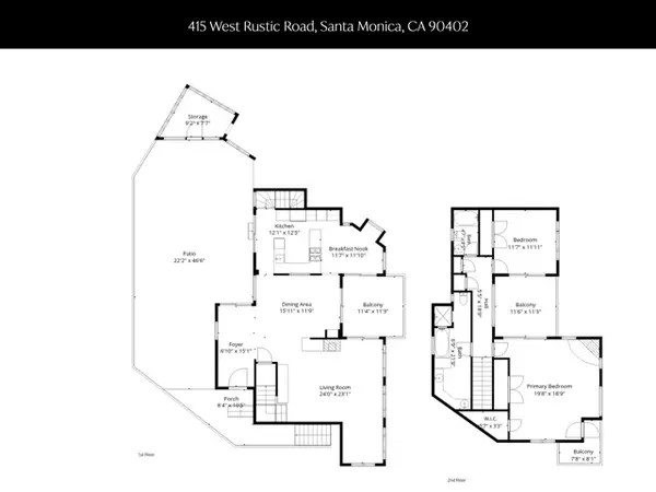 415 W Rustic Road, Santa Monica, CA 90402