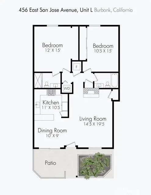 456 E San Jose #L, Burbank, CA 91501