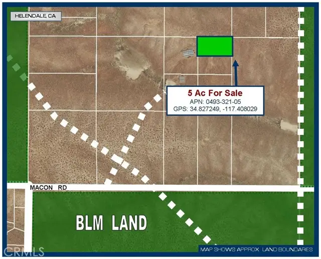 0 5 Ac Near Macon Rd, Helendale, CA 92342 - Image #1