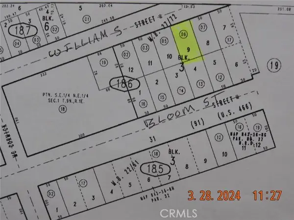 0 W. Williams Street, Yermo, CA 92398