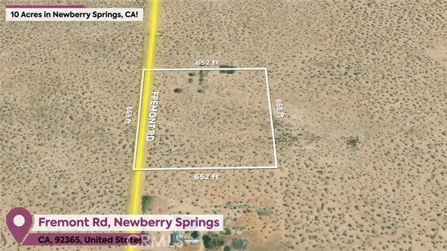 726 Fremont Road, Newberry Springs, CA 92365 - Image #1