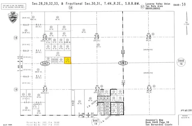 0 Santa Fe Fire, Lucerne Valley, CA 92356 - Image #1