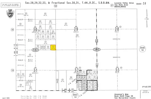 0 Santa Fe Fire, Lucerne Valley, CA 92356