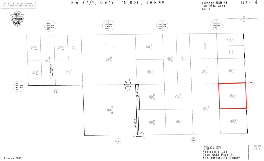 0 West Of Timothy Ave., Twentynine Palms, CA 92277 - #2