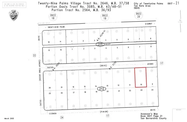 0 Cactus Drive, Twentynine Palms, CA 92277 - #1