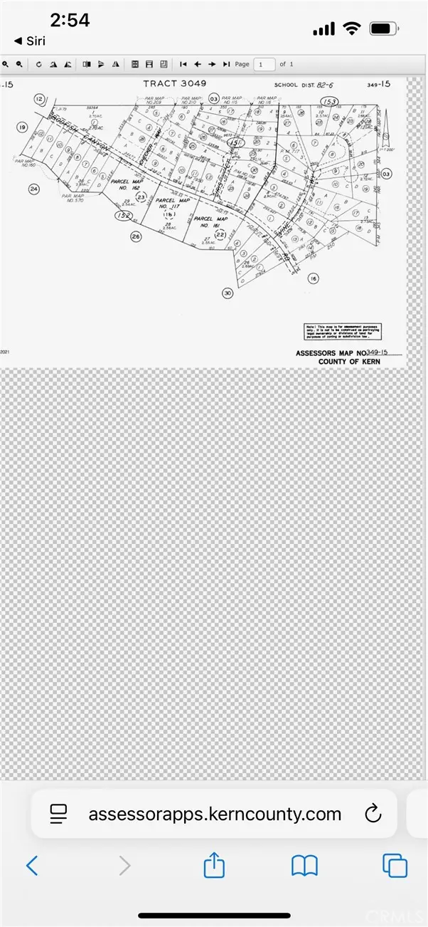 116 Parcel Map, Bodfish, CA 93205 - Image #2