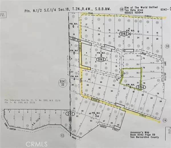 0 Peak Circle, Cedarpines Park, CA 92322