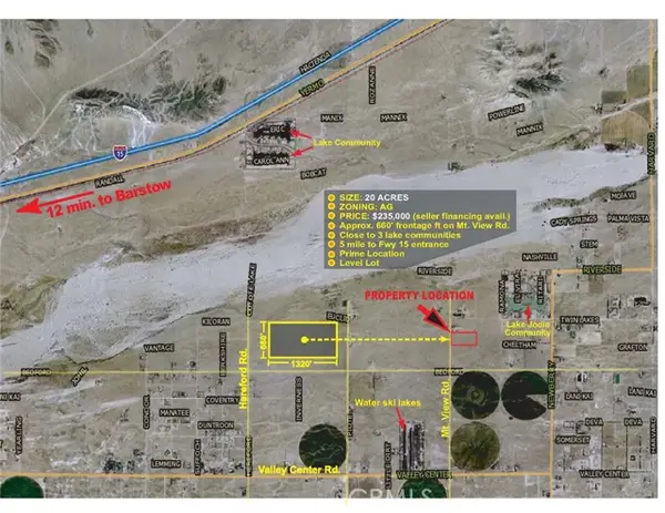 0 Twin Lakes Dr. & Mountain View Rd., Newberry Springs, CA 92365