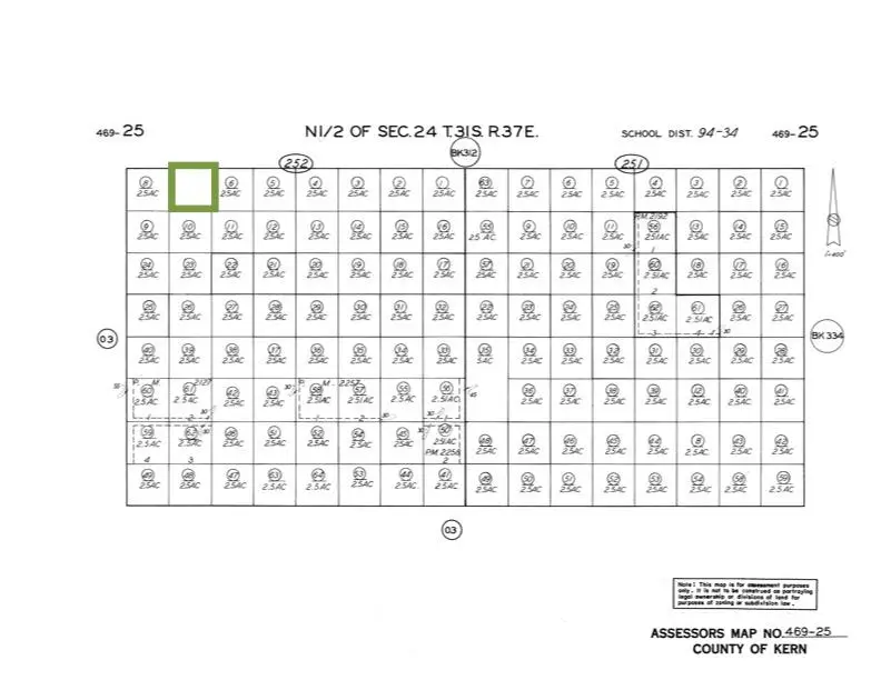 0 NW Section24, Township31s, Range37e, Mojave, CA 93501 - #2