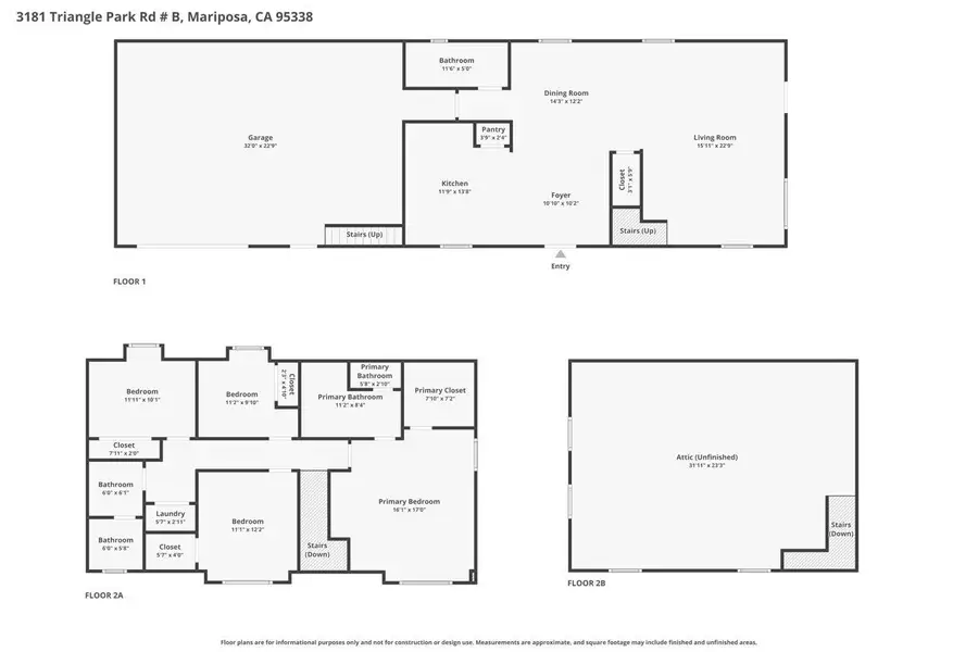 3181 Triangle Park Road, Mariposa, CA 95338 - #3