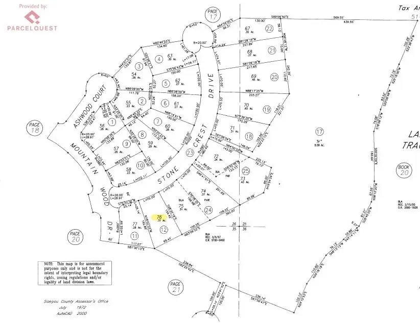 Lot 76 Stone Crest Drive, Weed, CA 96094 - Image #3