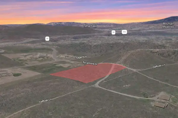 Sycamore Drive, Tehachapi, CA 93561