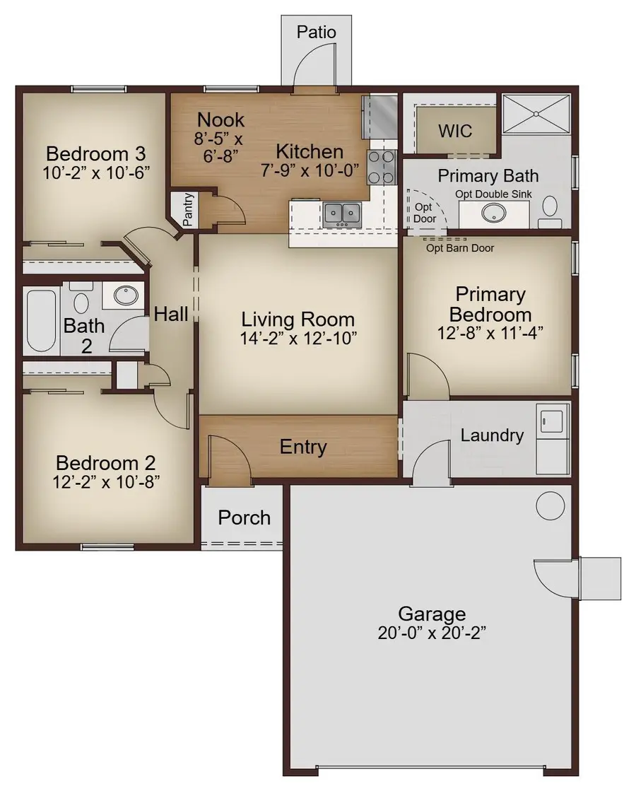 1539 S Sinarle Street, Porterville, CA 93257 - #2
