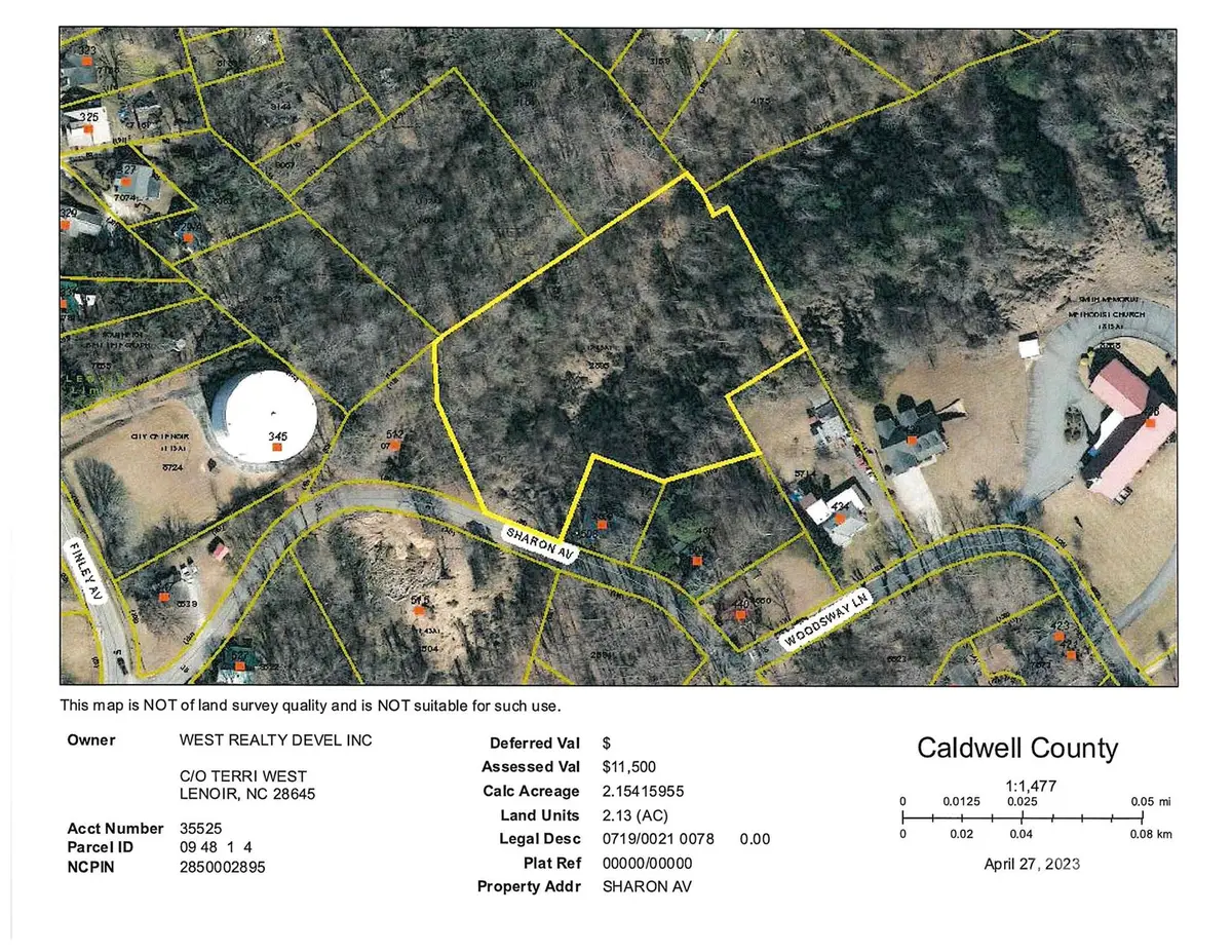 V/L Sharon Avenue, Lenoir, NC 28645 - Image #1