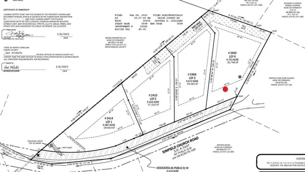 2402 Simfield Church Road, Matthews, NC 28105