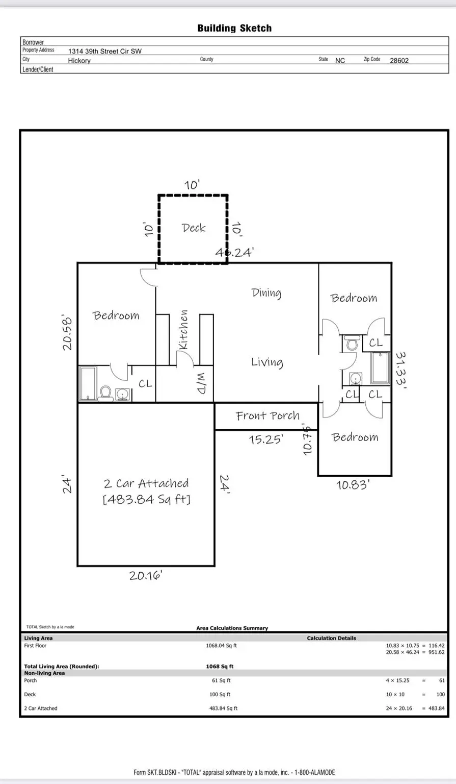 1314 39th Street Circle Sw, Hickory, NC 28602 - Image #3