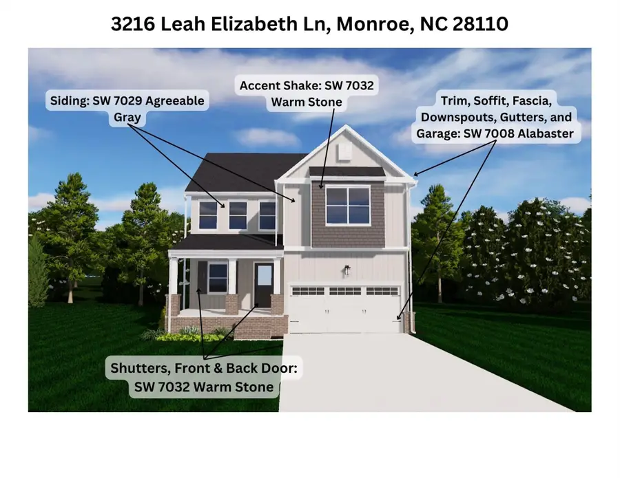 3216 Leah Elizabeth Lane, Monroe, NC 28110 - #3