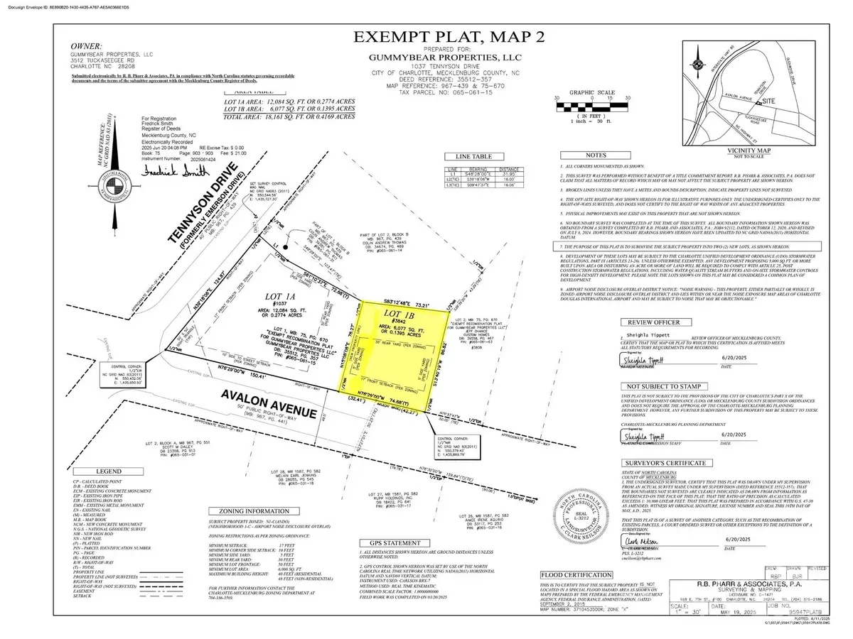 3842 Avalon Avenue #Lot 1B, Charlotte, NC 28208 - Image #1