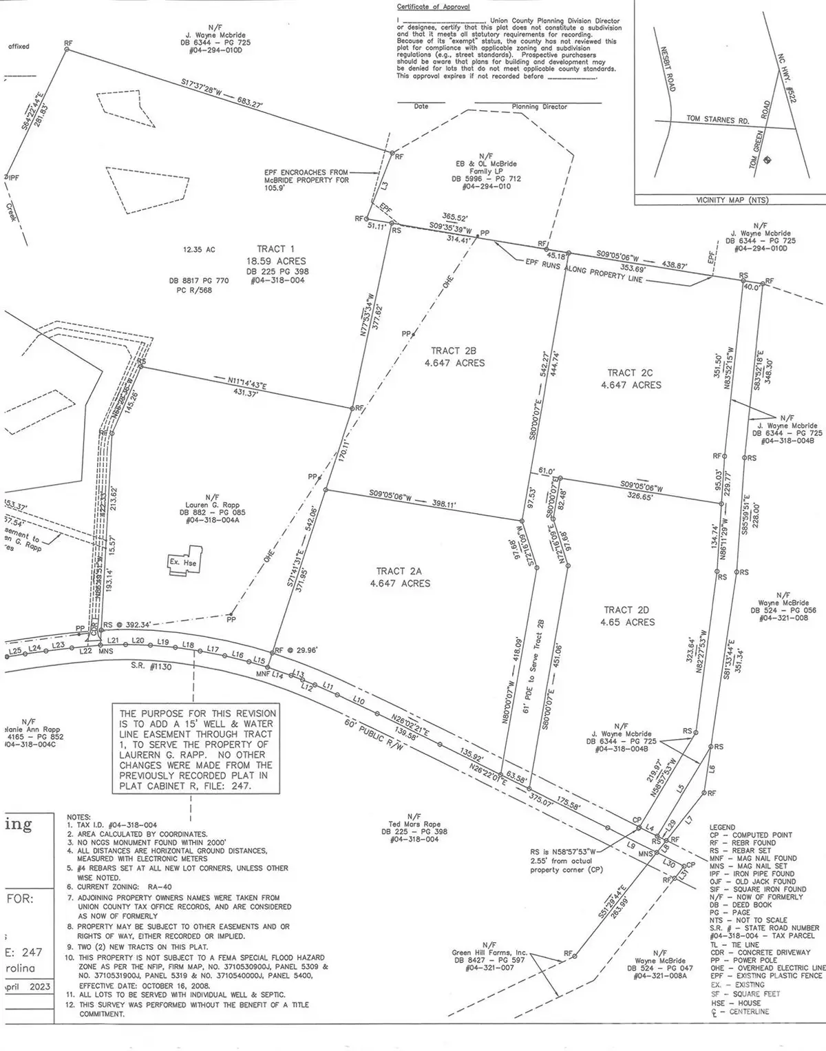 0 Tom Greene Road #Lot 2B, Waxhaw, NC 28173 - Image #1