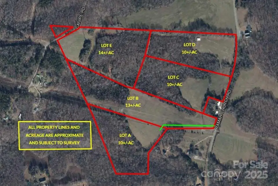 LOT B 13+/-AC Ramah Church Road, York, SC 29745 - Image #1