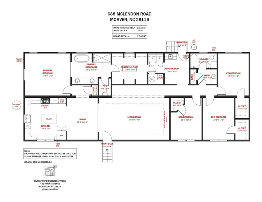 812 Mclendon Road, Morven, NC 28119 - Image #3