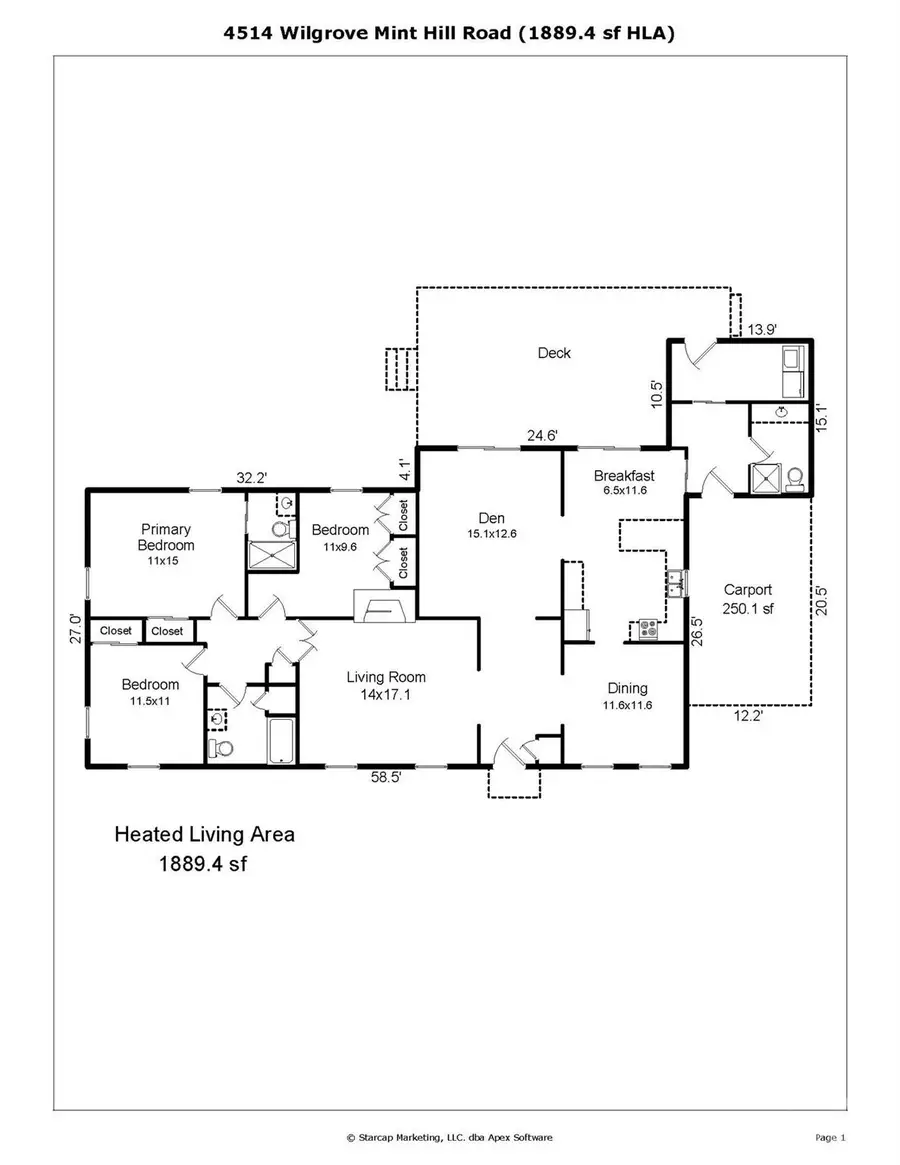 4514 Wilgrove Mint Hill Road, Mint Hill, NC 28227 - #3